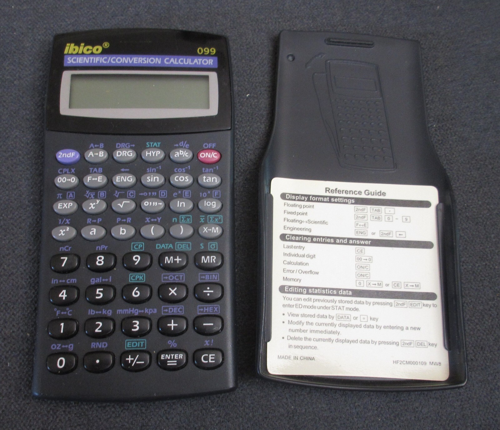 Vintage Ibico 099 99 Scientific/ Conversion Calculator - Working