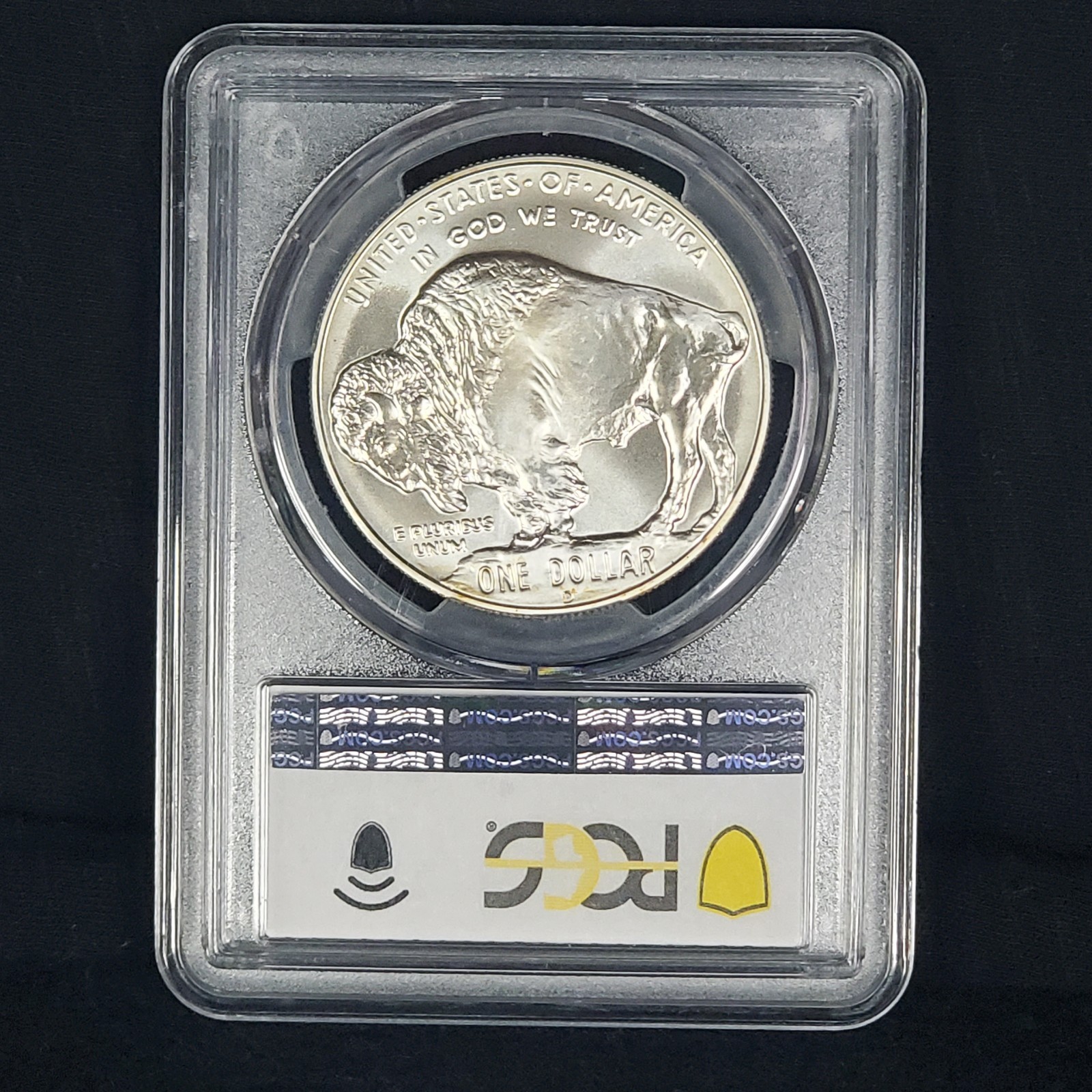 2001-D $1 Buffalo PCGS MS70 Silver Coin