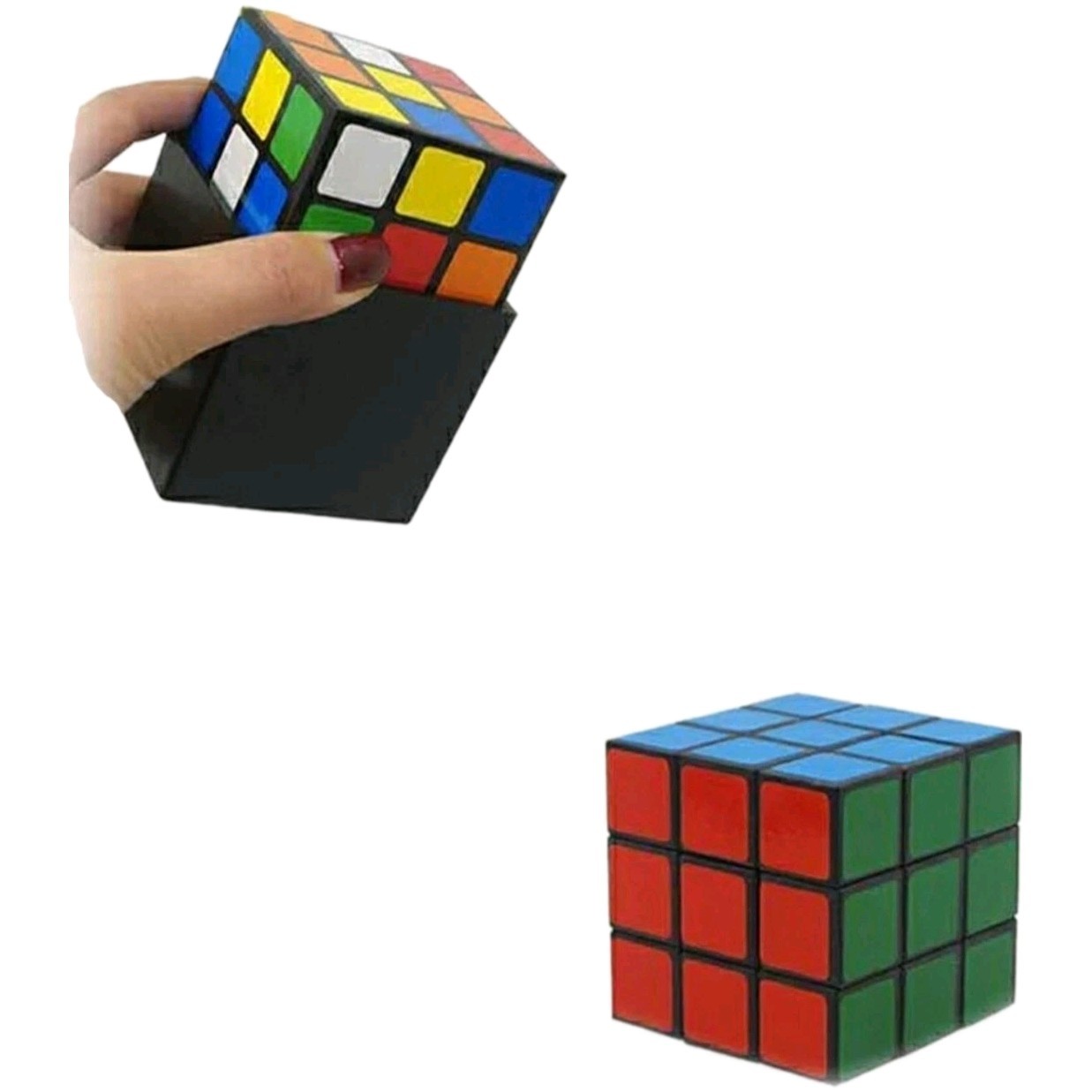 Instant Solve Magic Trick w/ Black Box – Color Changing Sides in a Flash