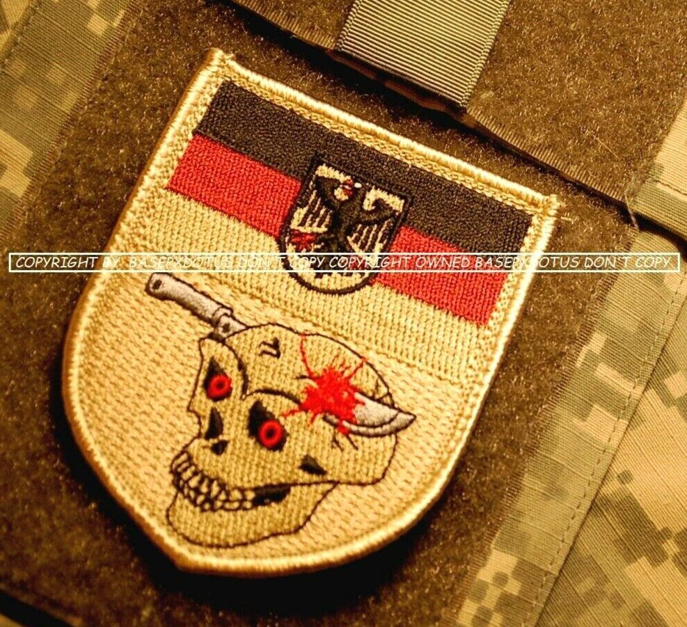 Deutschland SOFCOM Kommando Spezialkräfte KSK Bundeswehr vêlkrö⭐Dagger in Skull⭐