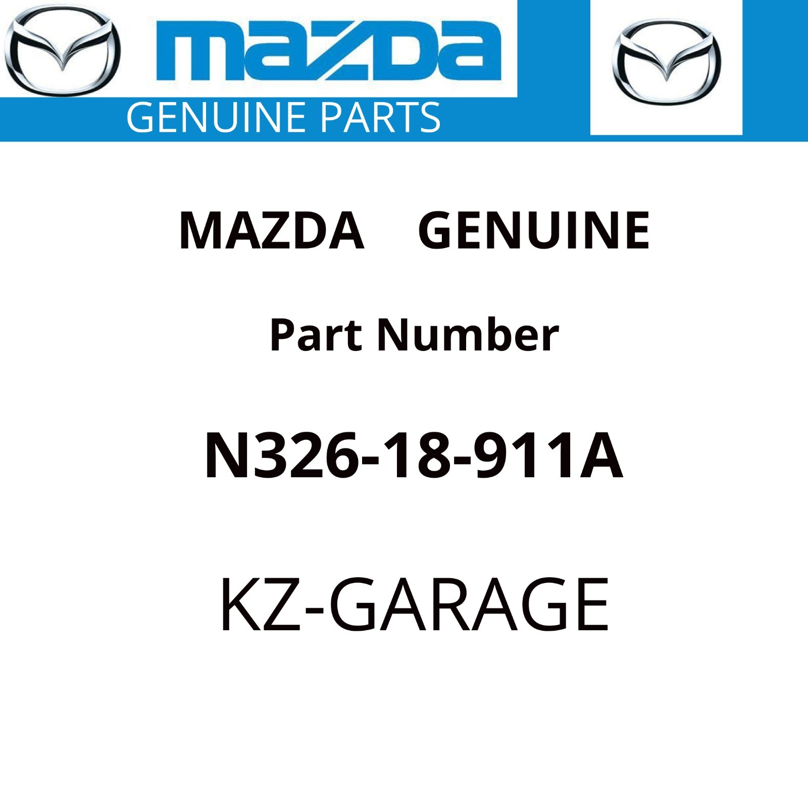 MAZDA Genuine Throttle Position Sensor N326-18-911A NEW
