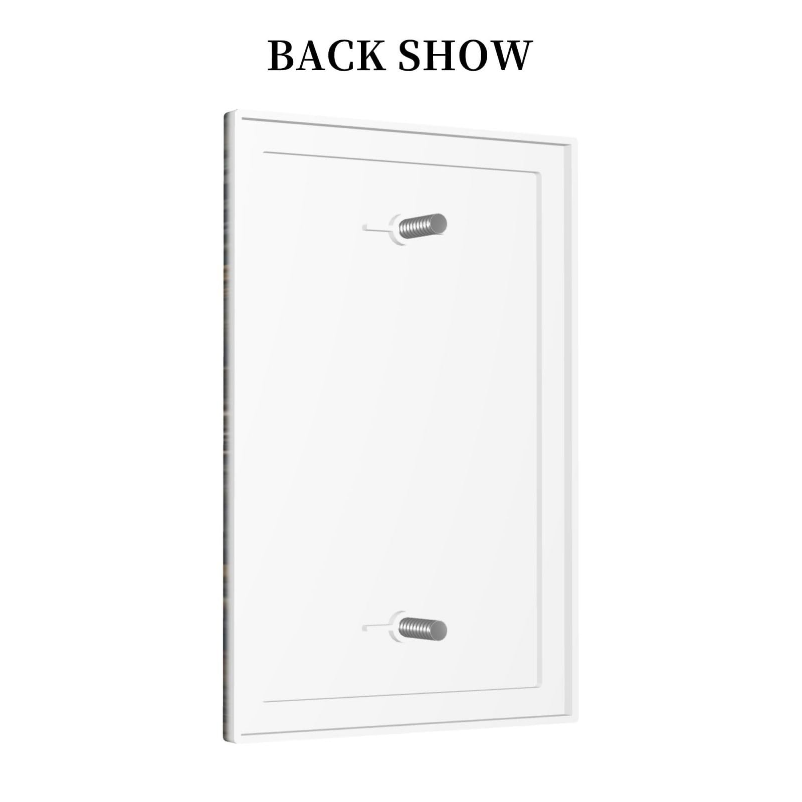 Yamxbfa Celestial Sun Moon Single Toggle Plate
