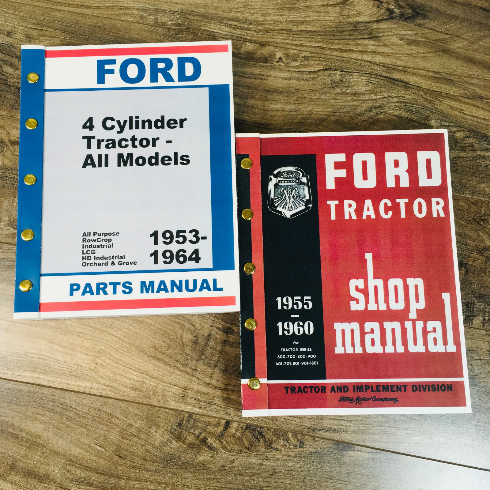 Ford 811 821 851 861 871 Tractor Service Repair Shop Manual Parts Catalog Set