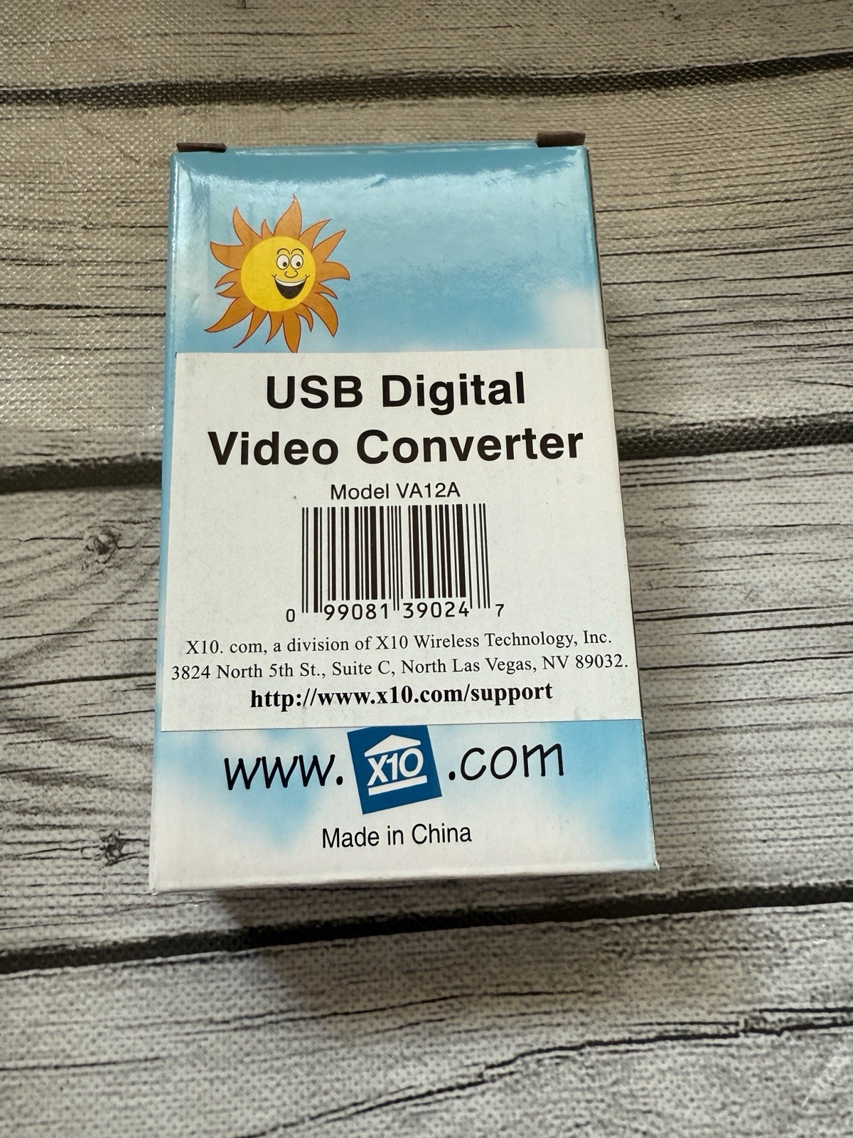 PC - Video to USB X10 Camera Adaptor Model# VA12A  New In Box