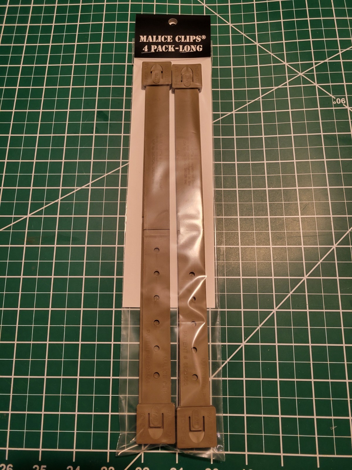 4 Pack Tactical Tailor Long Coyote Brown MALICE Clips MOLLE Kydex MARPAT