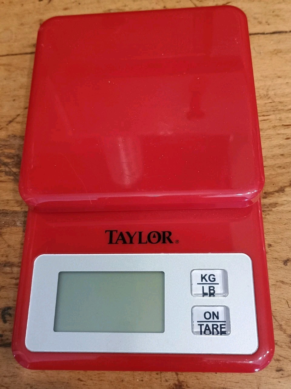 Taylor Compact Digital Kitchen Scale RED