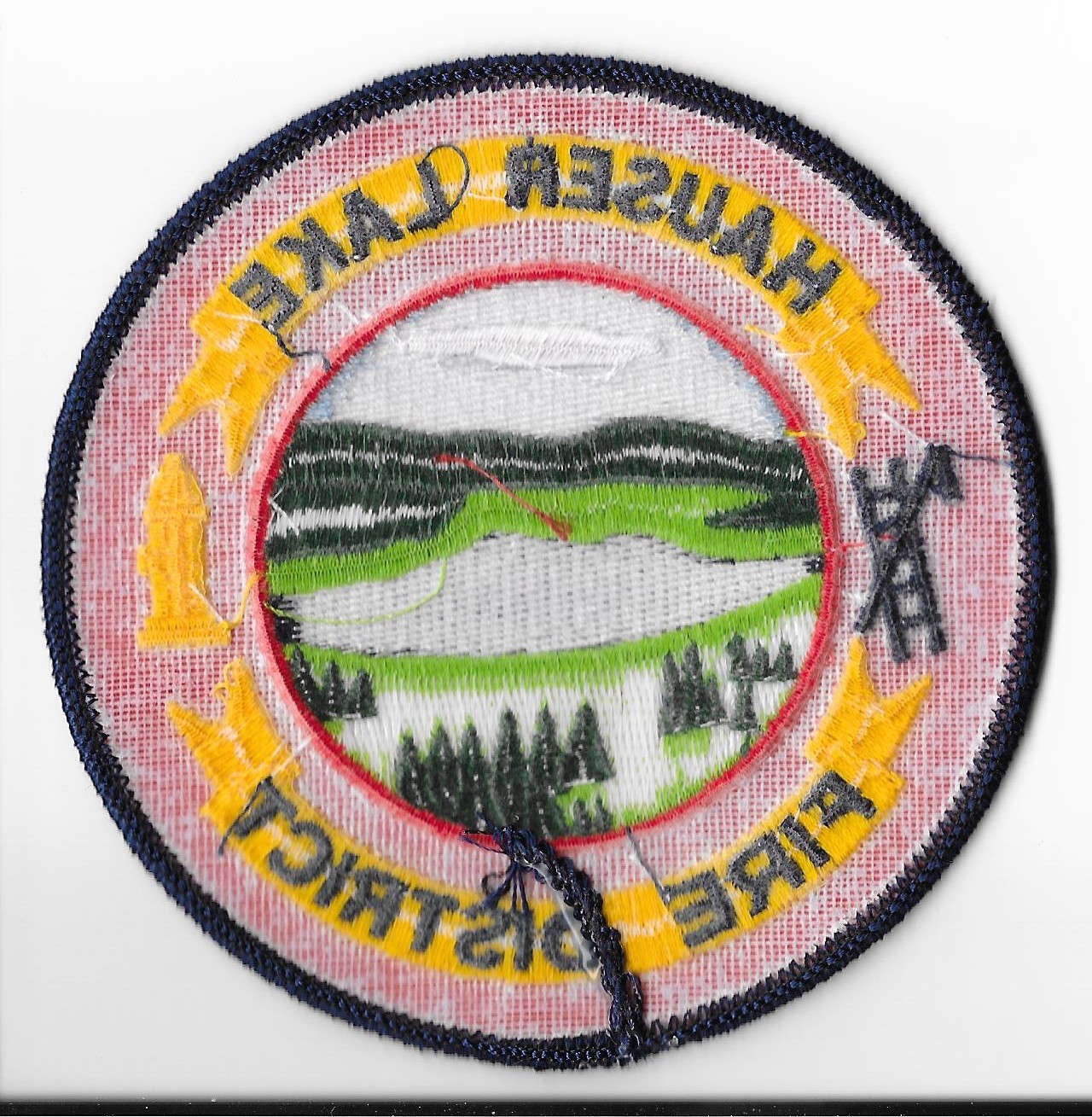 Hauser Lake Fire District, Idaho Shoulder Patch V1