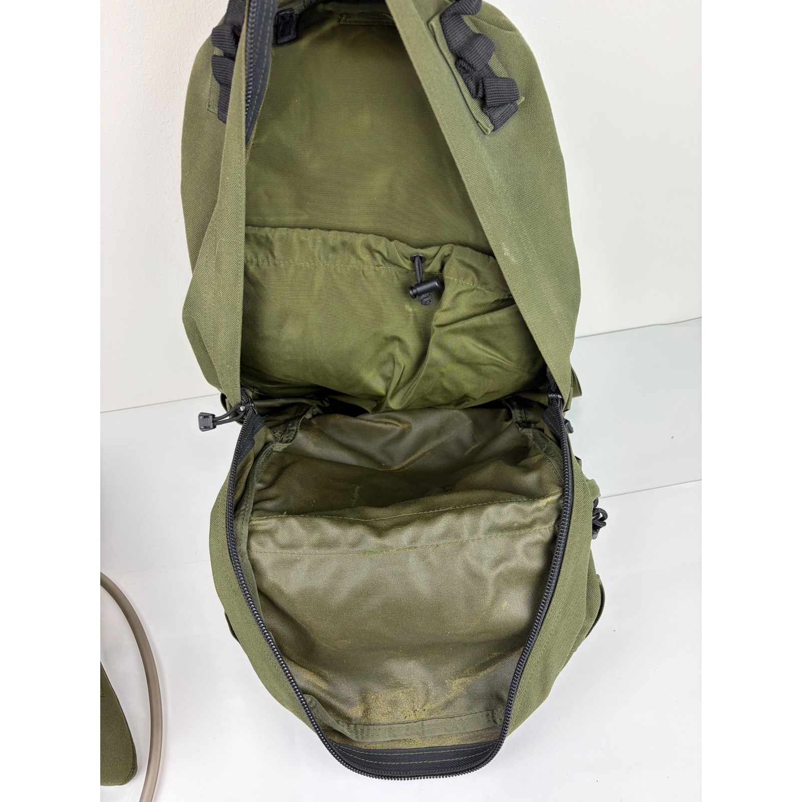 HydraStorm Cyclone Backpack Set Green Tactical Hydration Pack MOLLE Military