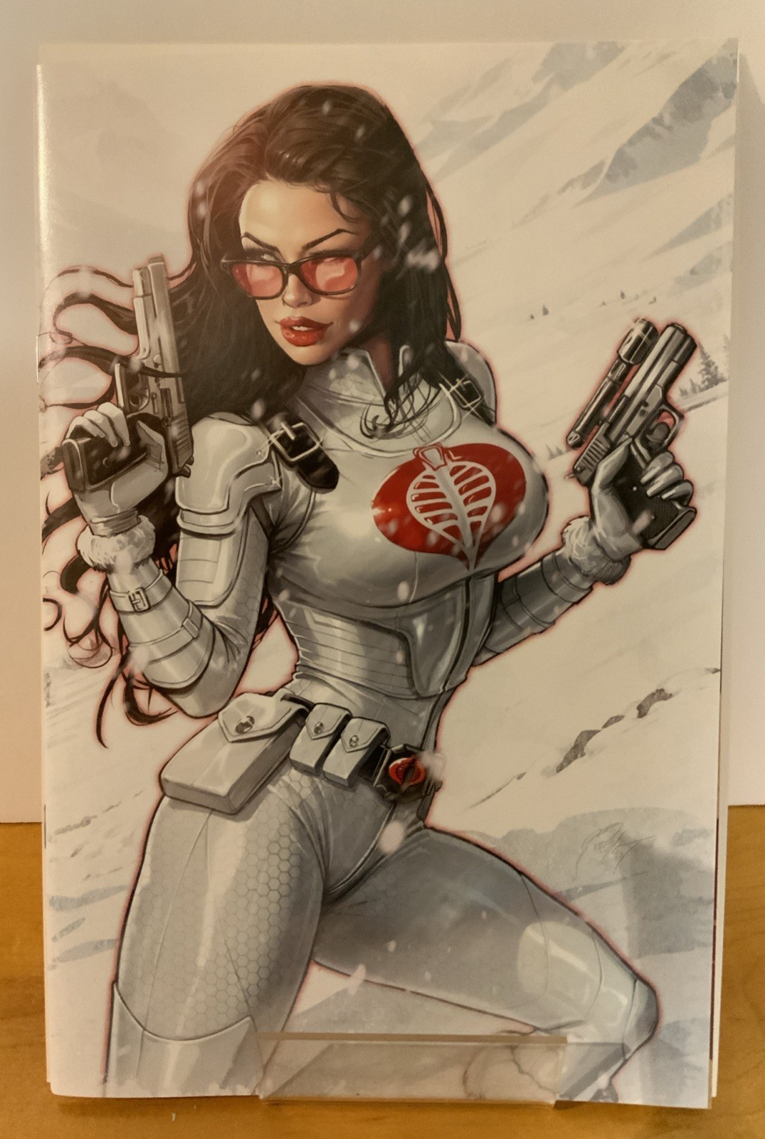 GI Joe: A Real American Hero #327 ARAH Virgin Cedric Poulat Baroness LTD 444 NM