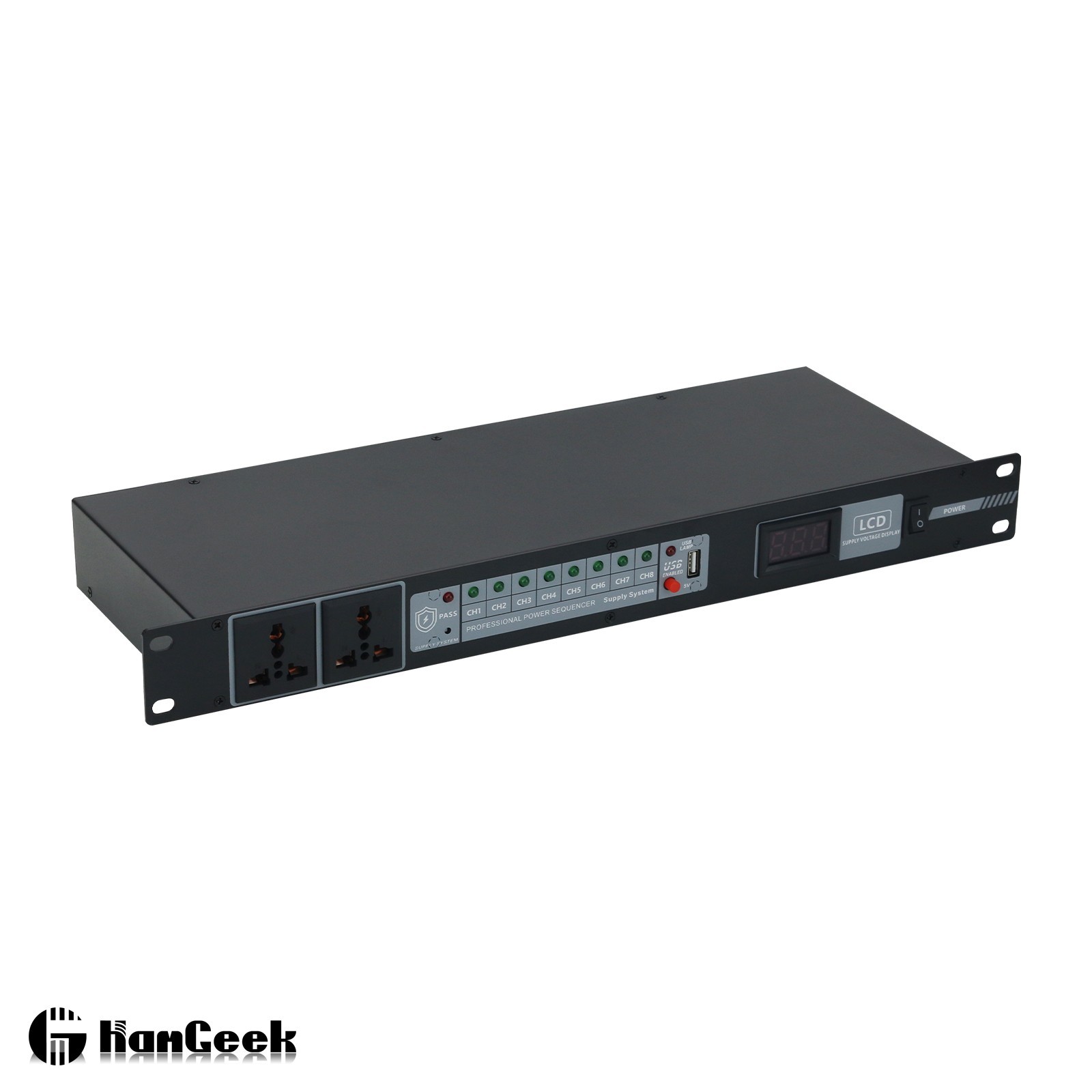 Intelligent Professional 8-CH Power Sequencer Controller Sequence Stage Manager