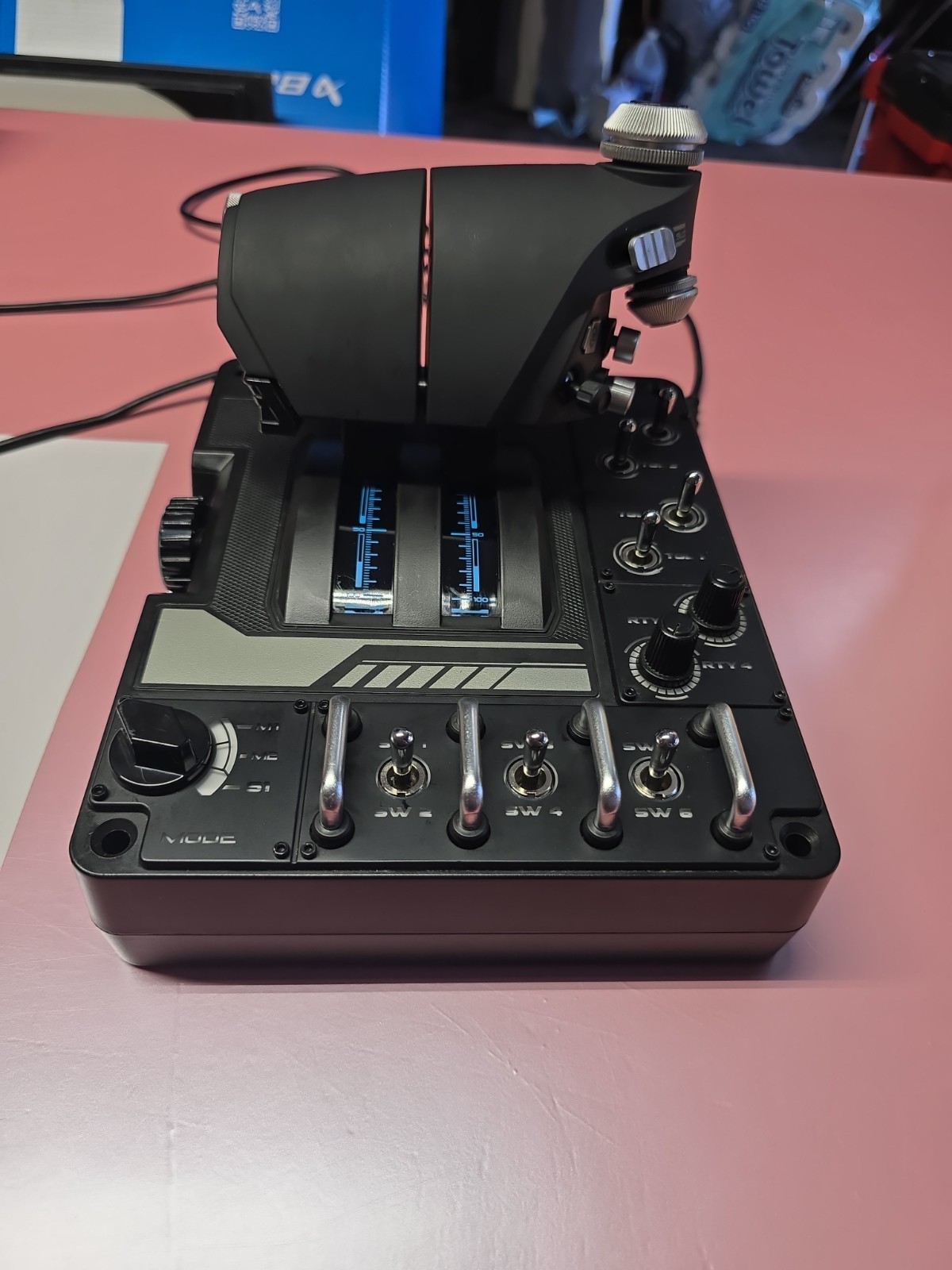 Throttle ONLY Logitech G X56 HOTAS flight simulator USB controller Throttle ONLY