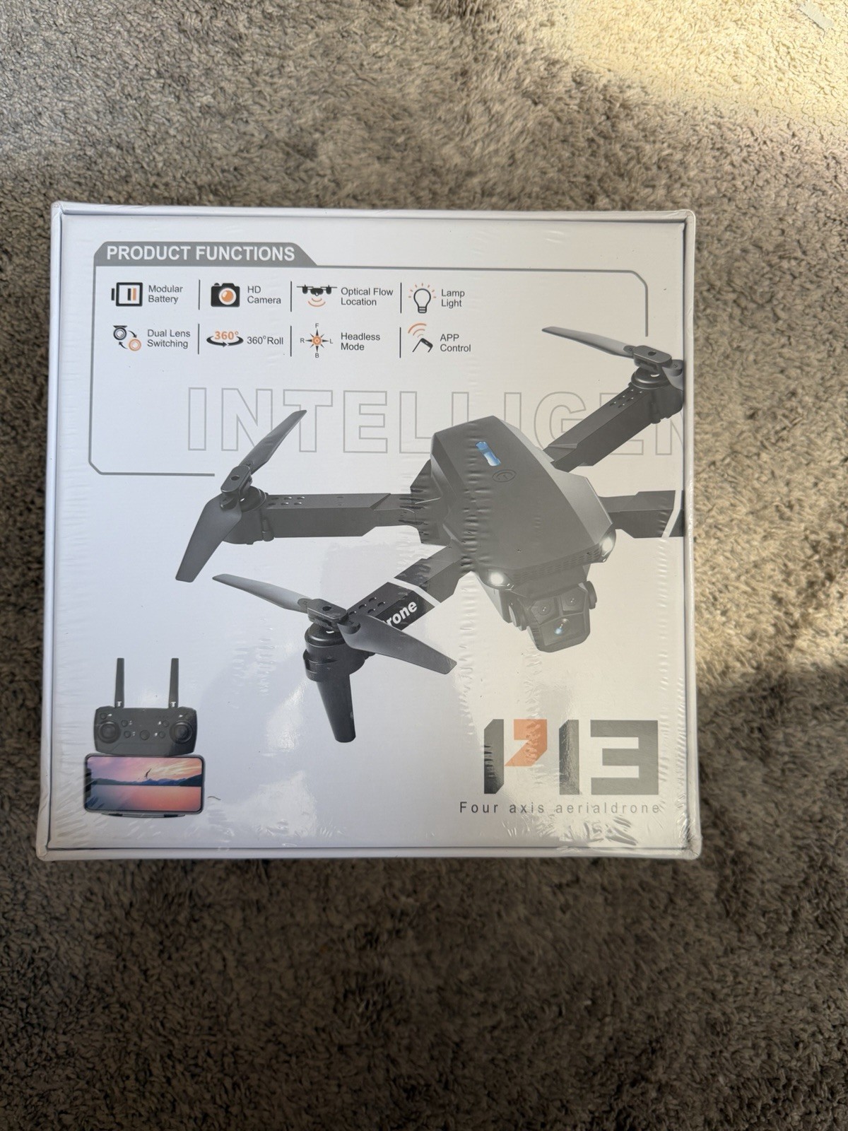 P13 Quadcopter Four Axis Aerialdrone - Foldable Wi-Fi FPV Drone - NEW