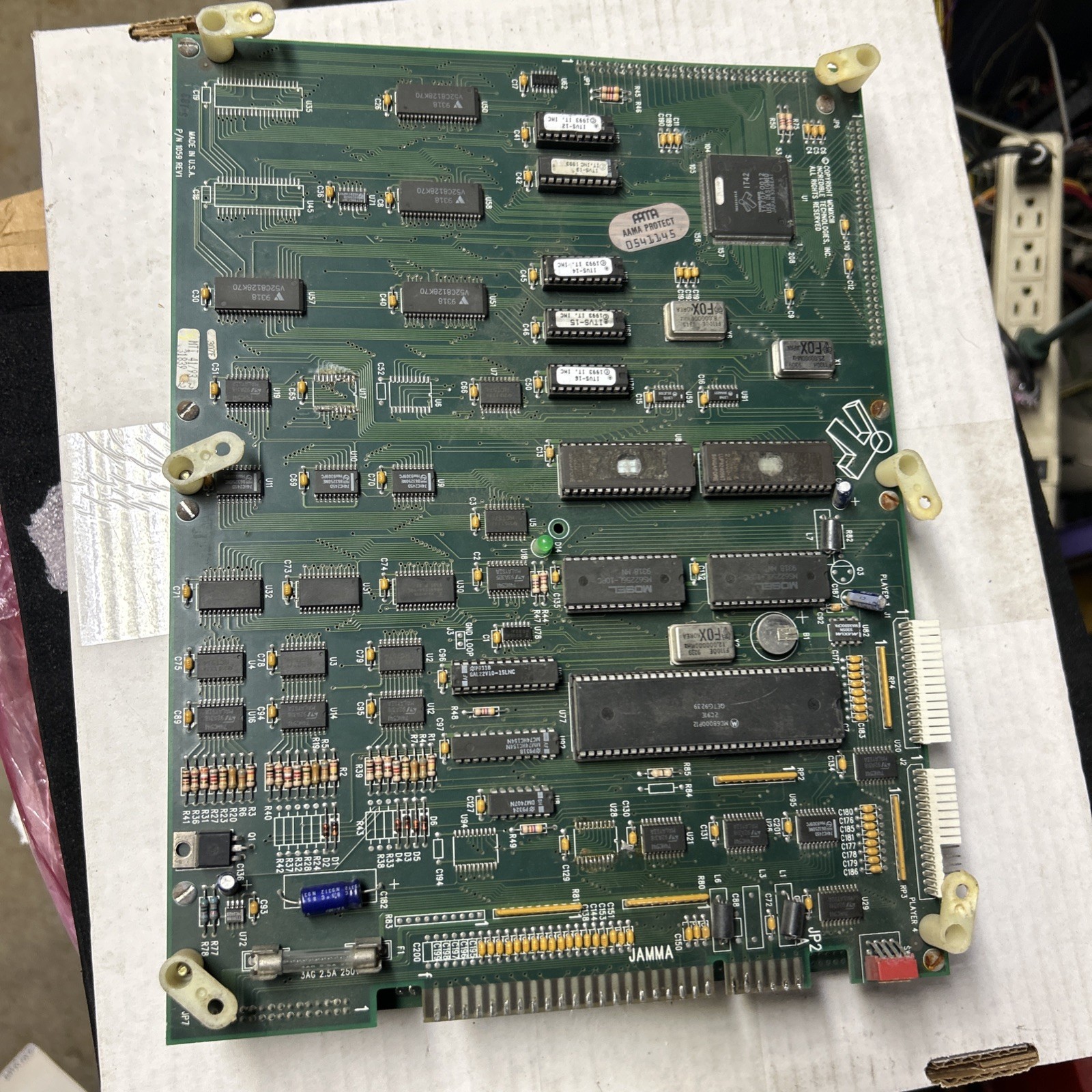 Not Working Unknown Time Killers? Jamma Pcb BOARD arcade game C48