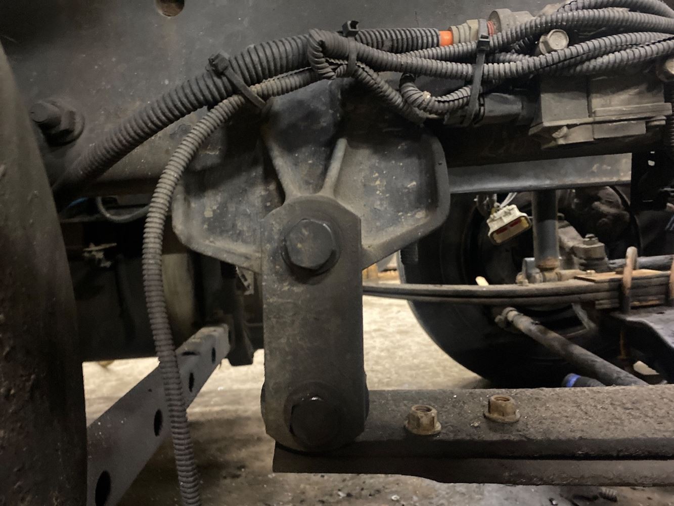 (Used) 2011 International Prostar, LEAF SPRINGS, front, passenger side, two, ste