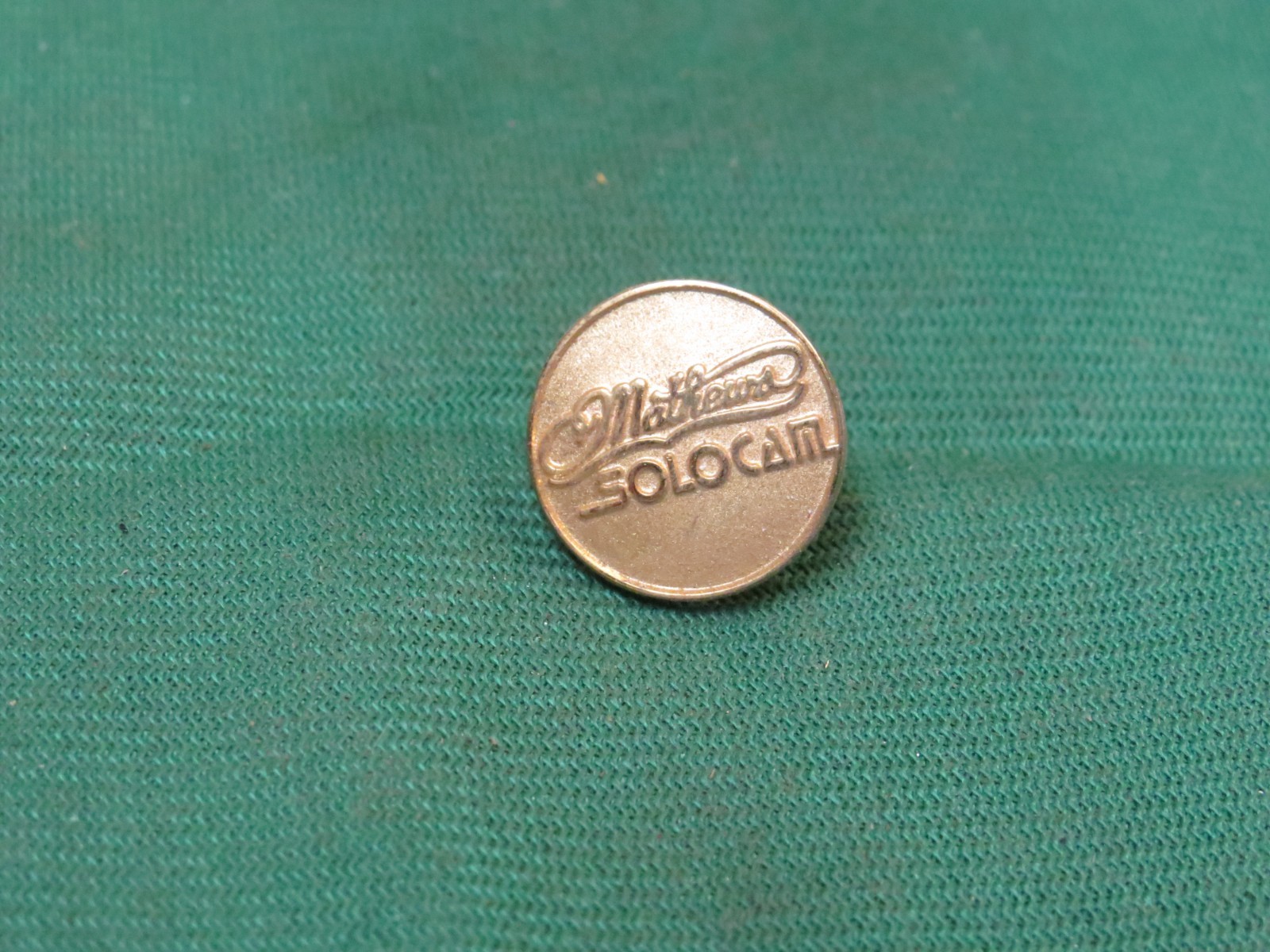 Vintage ~ Mathews SoloCam Archery Bow Lapel / Hat Pin