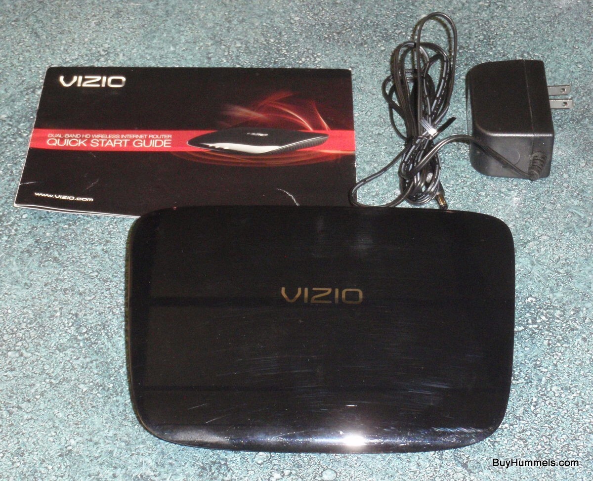 Vizio XWR100 54 Mbps 4-Port 10/100 Wireless N Router With Power Adapter Bundle