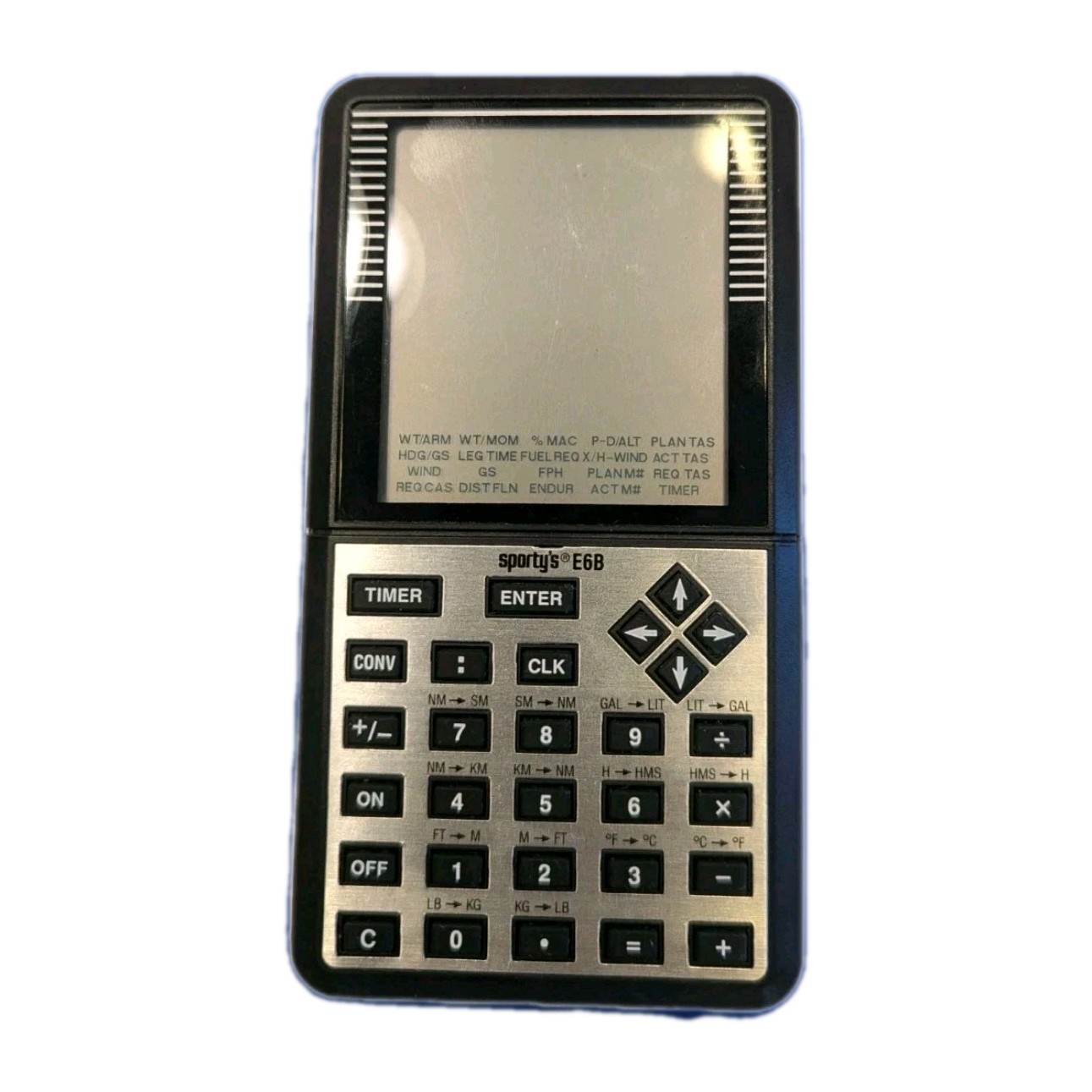SPORTY'S E6B Portable Electronic Flight Computer - Good Condition