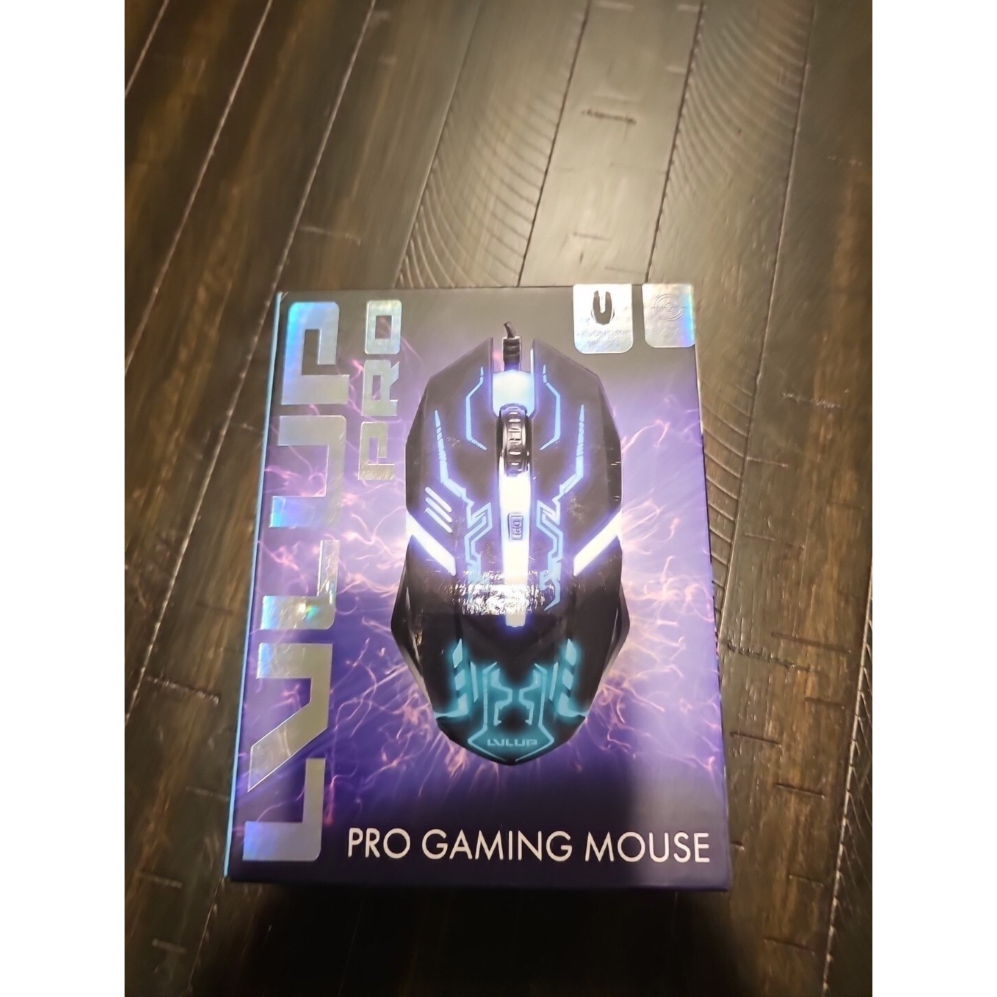 Vivitar LVLUP Pro Gaming Mouse Ergonomic Design Adjustable DPI New SEALED