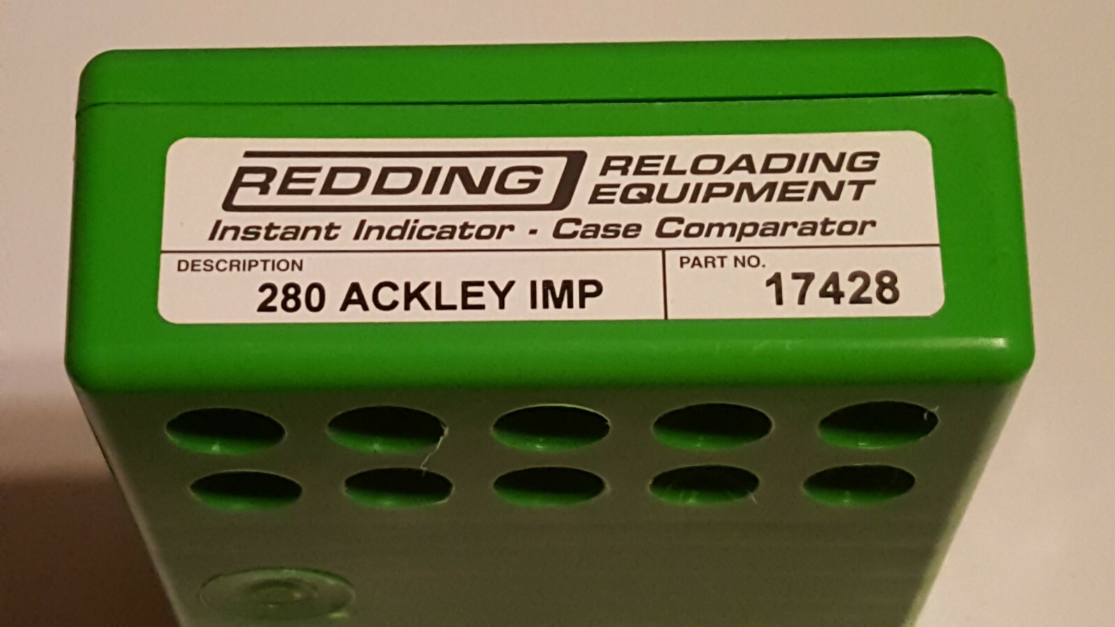 17428 REDDING INSTANT INDICATOR WITHOUT DIAL - 280 ACKLEY IMPROVED - NEW
