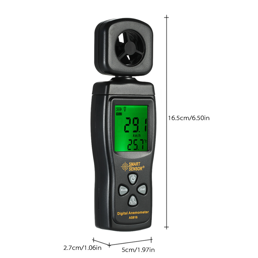 Digital Wind Meter Anemometer Measuring Tool I9A6