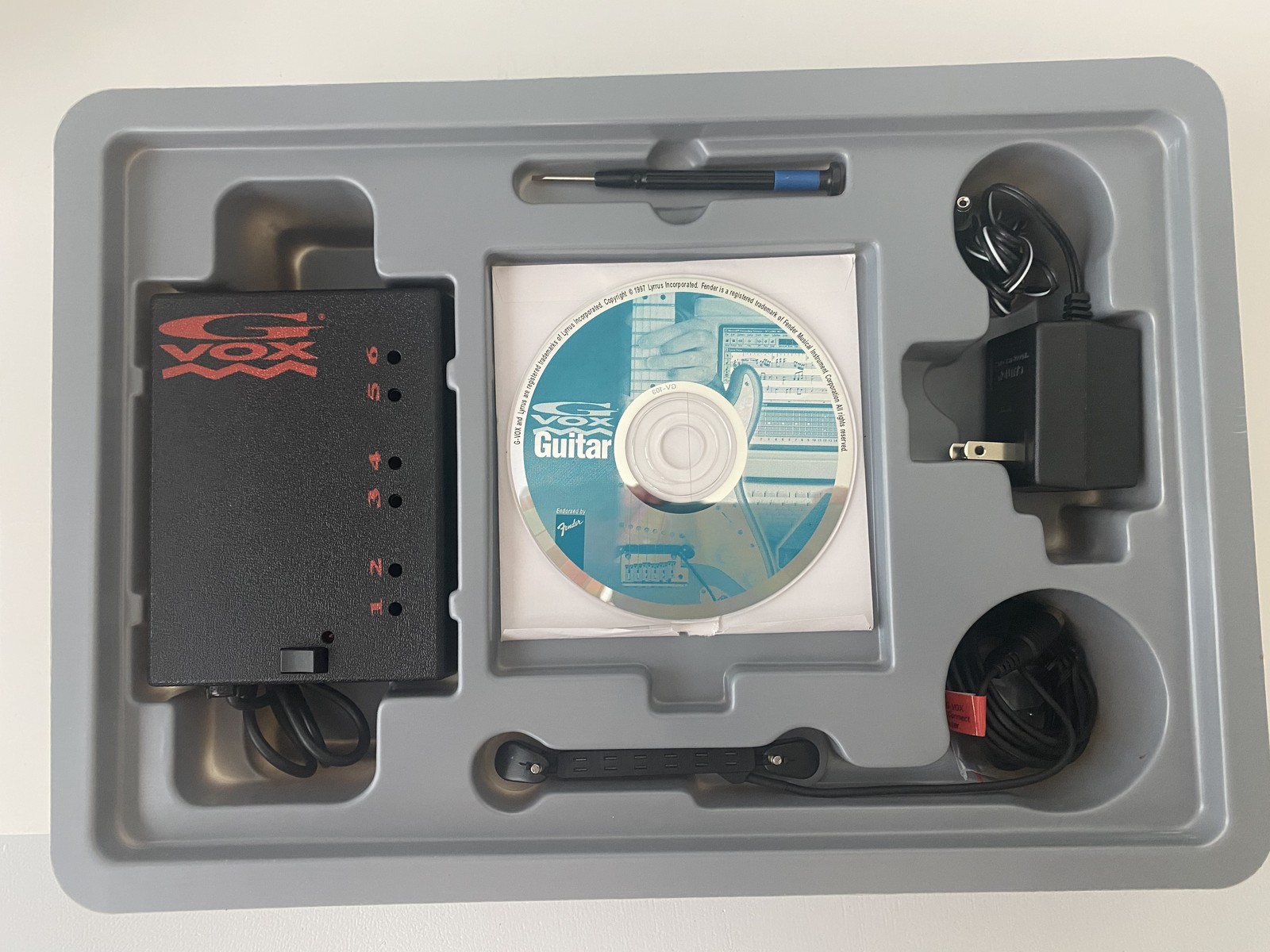 VOX Guitar G-VOX Digital Interface System Connects to Computer w/ Software
