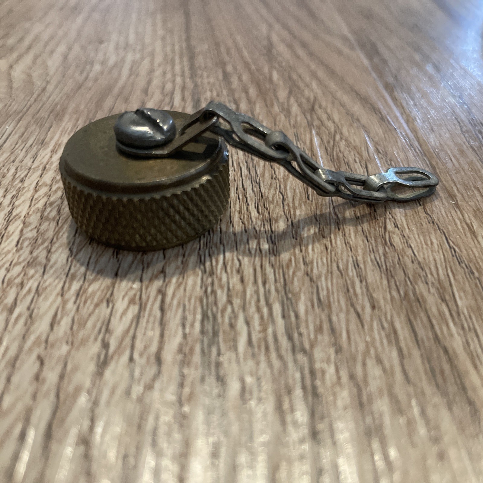 SMP MilSpec Lantern - Fuel Filler Cap and Chain - New Seal - 1985 model