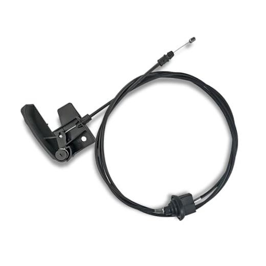 1 PC Car Hood Release Cable Handle Assembly, Hood Lock Opening Cable with