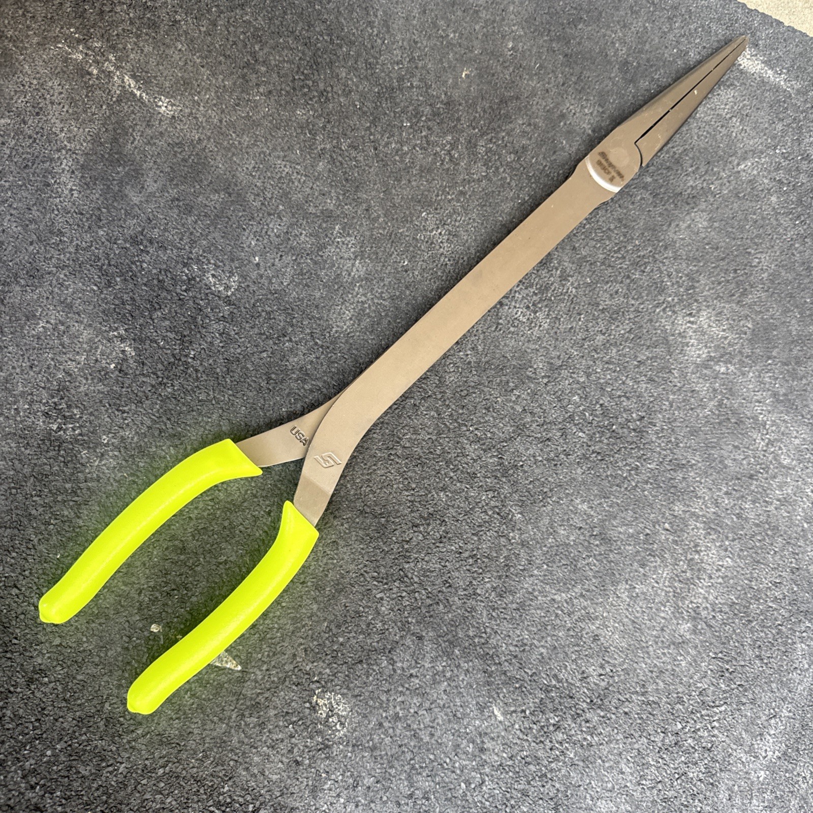 For Snap-on Tools USA NEW  15" Talon Grip Needle Nose Pliers 915CFhv Yellow