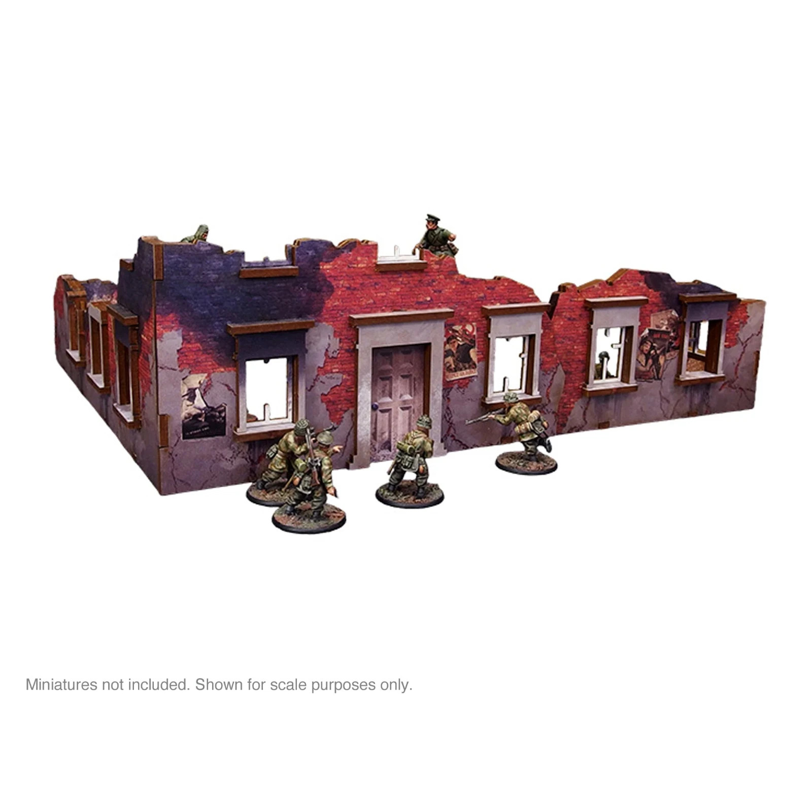 Micro Art Studio H00251 WW2 Ostfront Stalingrad Ruined Building (Bolt Action)