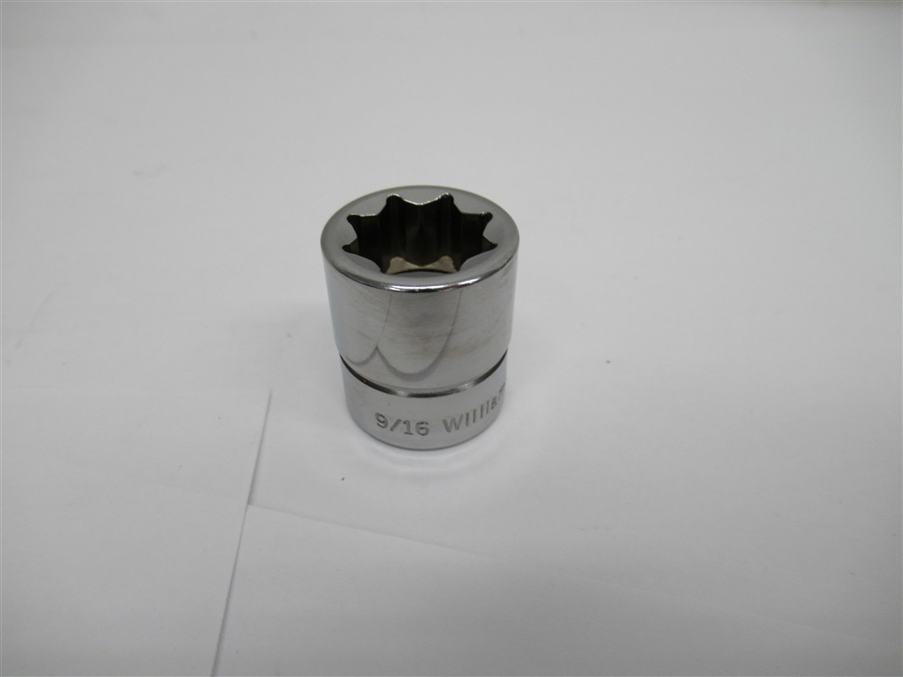 Williams BD-818 , 3/8" Drive , 8 Pt , 9/16" Shallow Socket