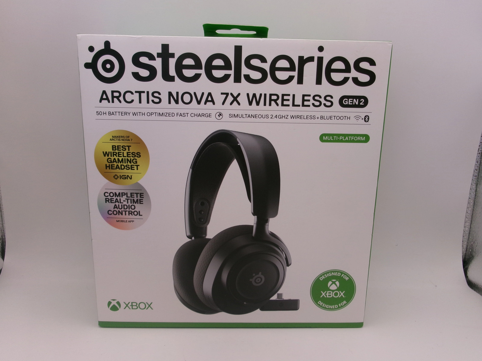SteelSeries Arctis Nova 7 Gen 2 Wireless Headset Black