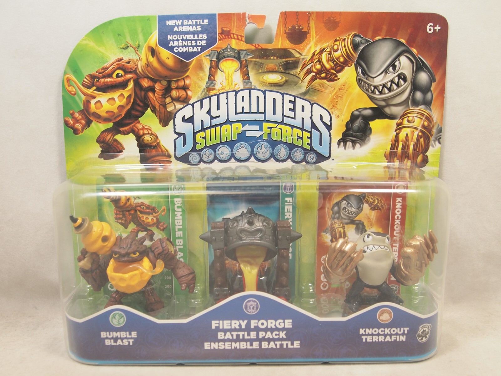 Skylanders Swap Force Battle Pack: Bumble Blast, Fiery Forge, Knockout Terrafin