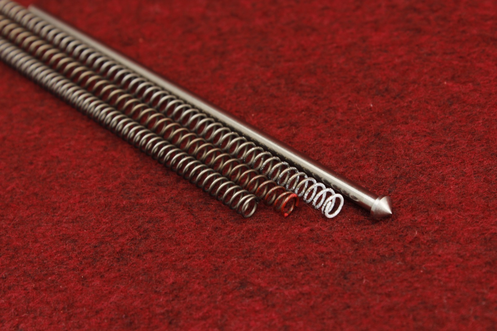 KIDD Bolt Handle Upgrade Charging Assembly in a 10/22® or Ruger®-Silver Ring