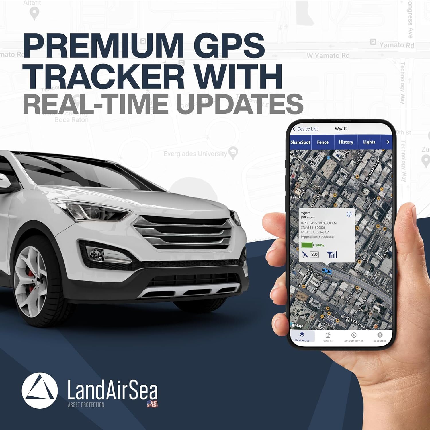 Waterproof Personal Gps Tracker With Magnet For Real Time Location Tracking