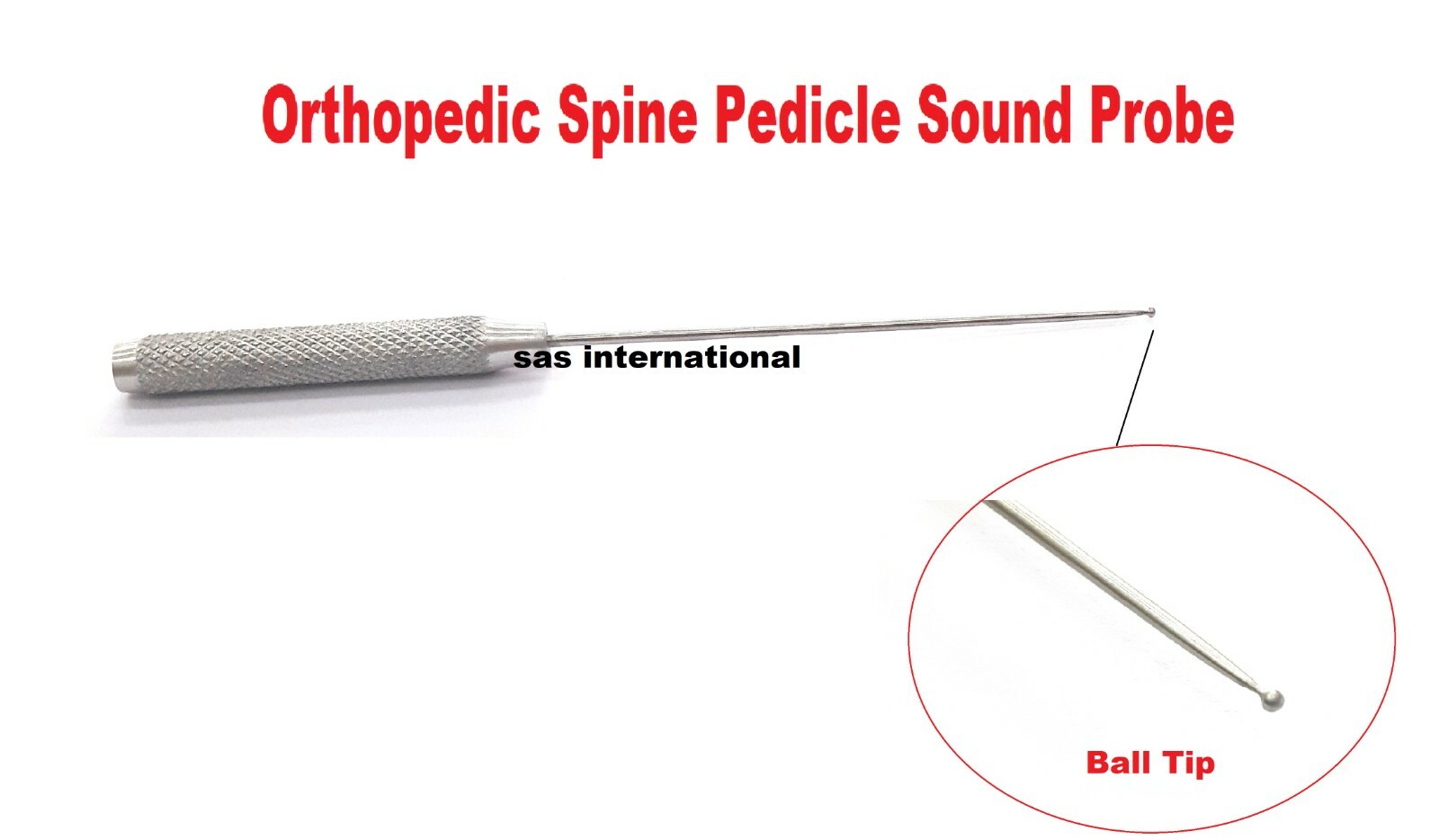 Orthopedic Spine Pedicle Sound Medical surgical Instruments ss