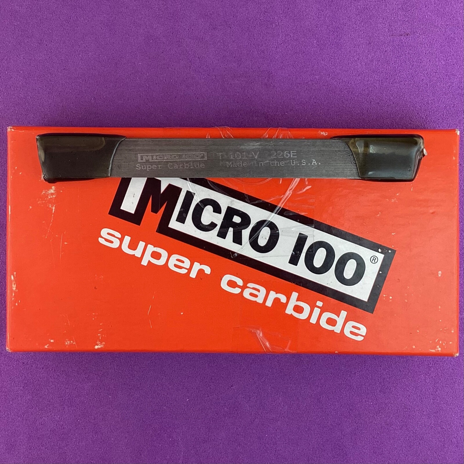 MICRO 100  T - 101 - V     5/64"  Brazed Carbide CUT - OFF Blade 🎯Machinist