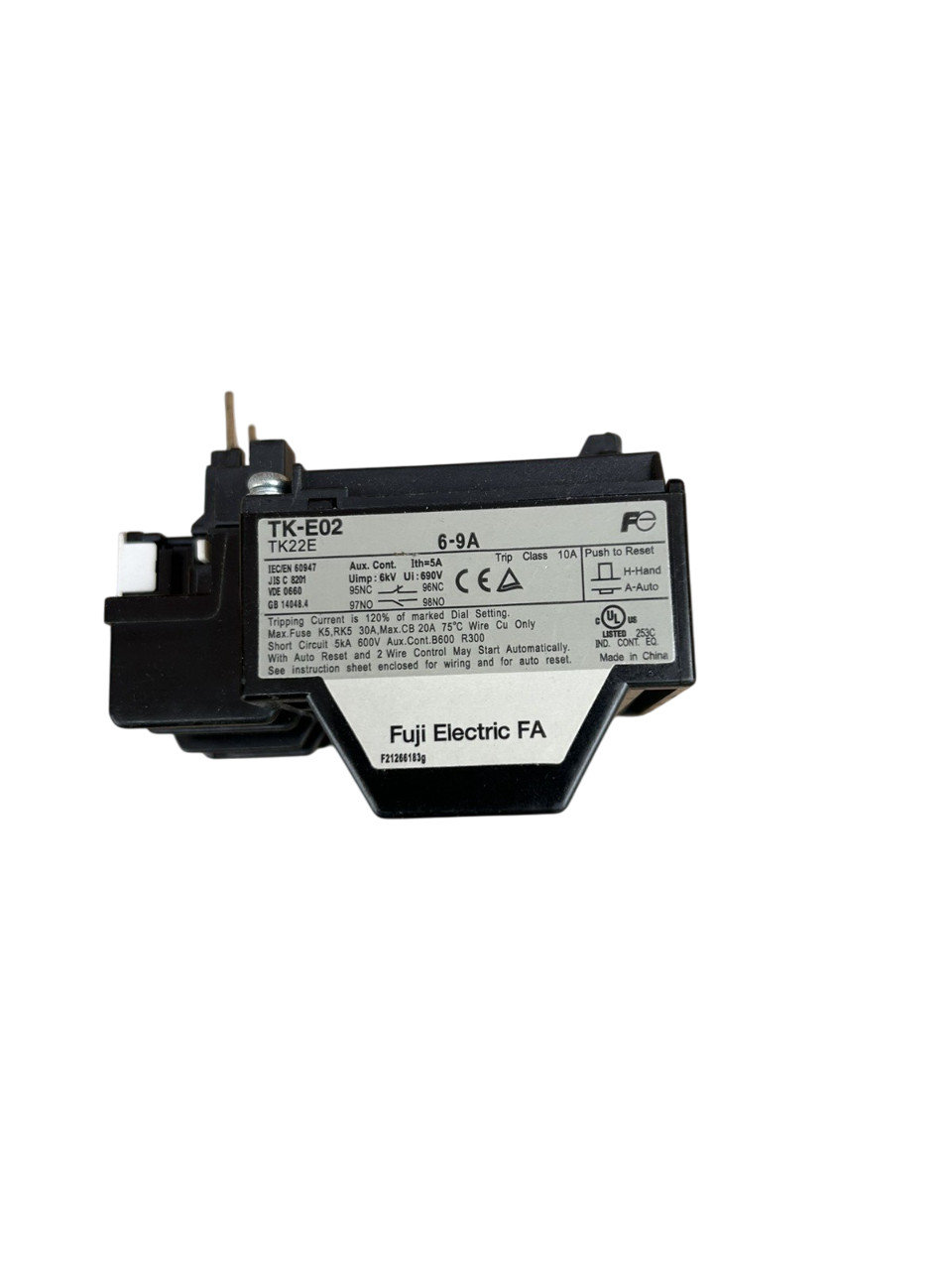 One New Fuji Thermal Overload Relay TK-E02 16-22A