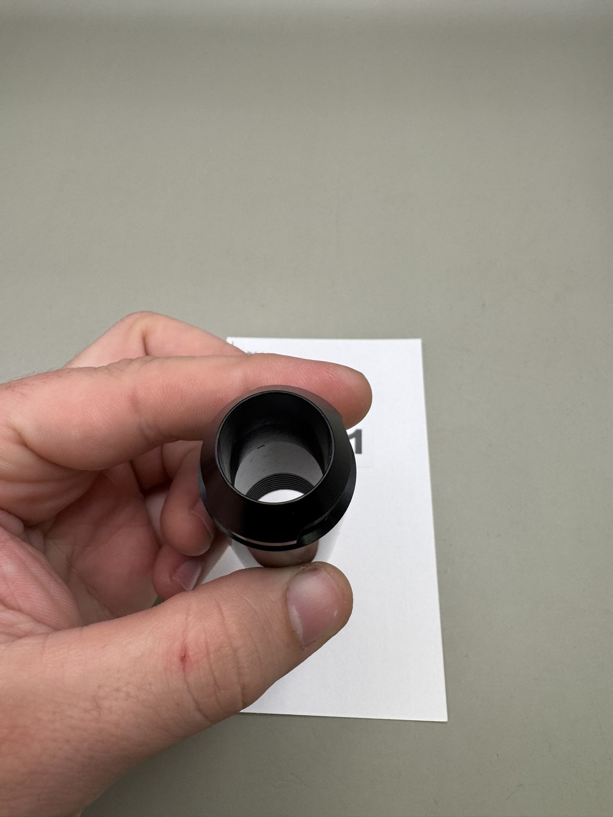 Lapco Barrel Adapter Angel to A5 Black