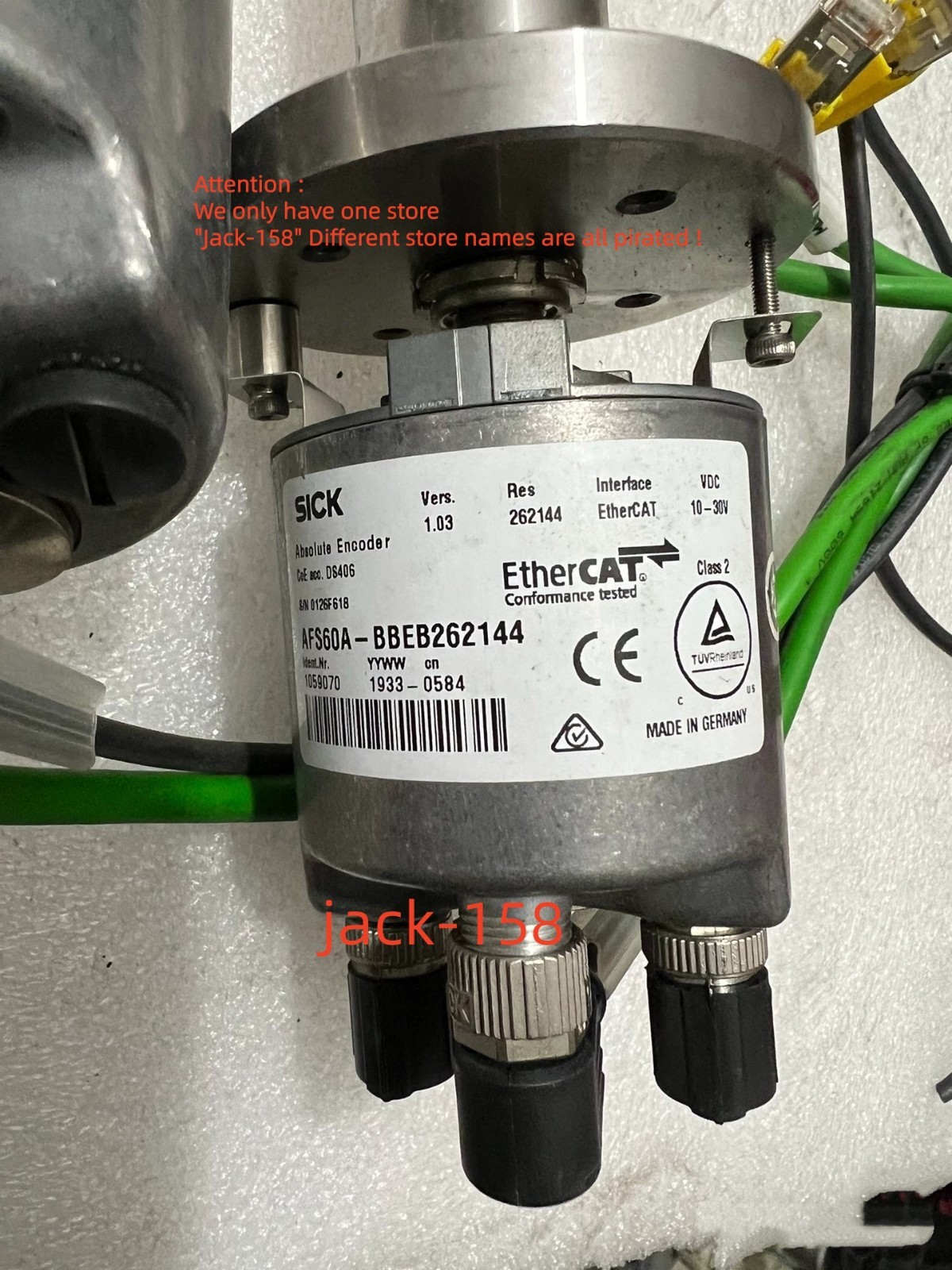 AFS60A-S4EB262144 BY DHL OR Fedex