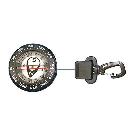 Retractable Compass Gauge Scuba Dive Replacement Retractor 24in D718