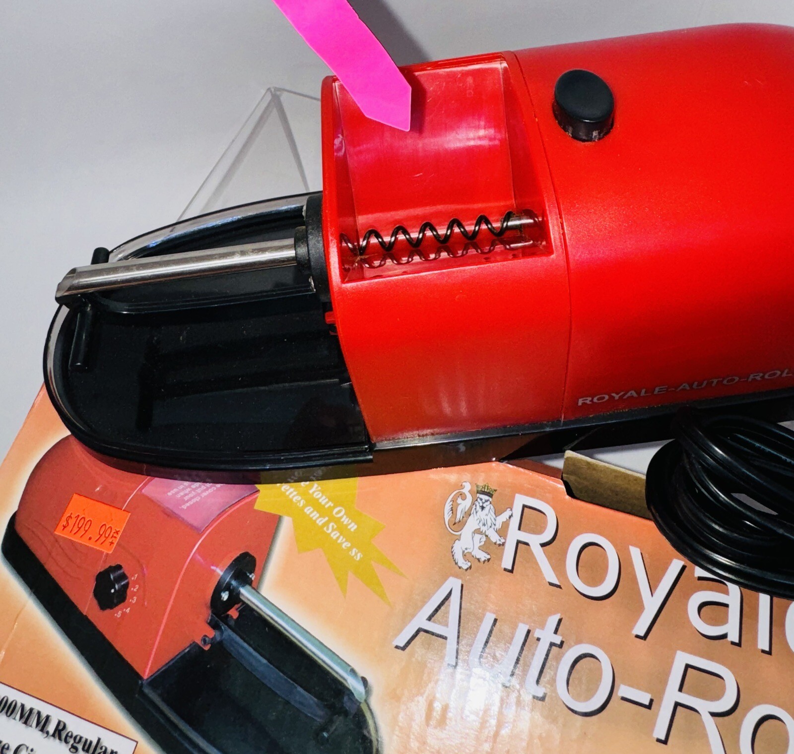 Electric Cigarette Machine Easy Rolling Filling Makes King Size & Regular Size