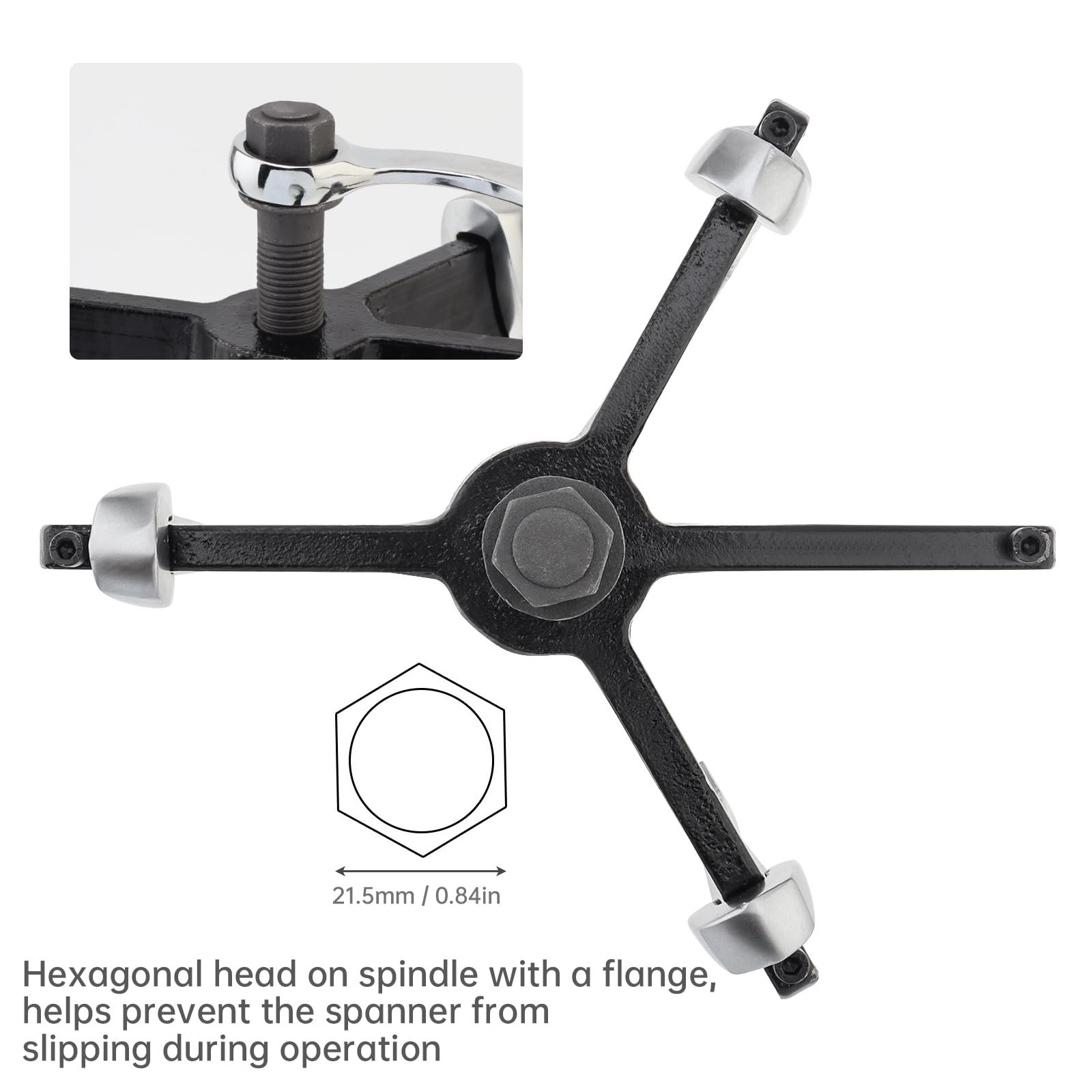 Chgimposs 2 Jaw 3 Jaw Gear Puller Adjustable Bearing Puller Reversible Removal