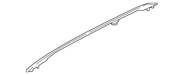 Genuine Nissan Roof Luggage Carrier Side Rail 73823-5RB0A