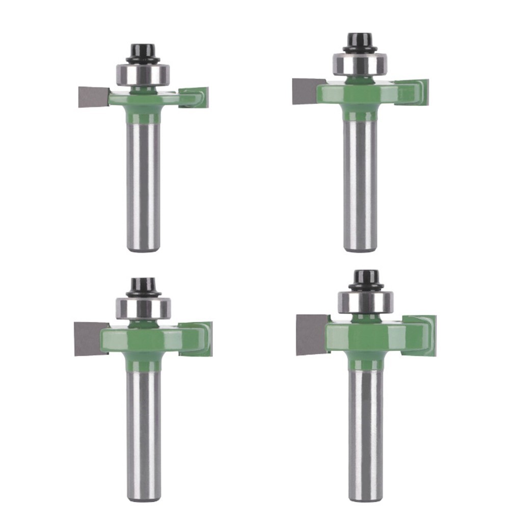 Milling Cutter Router Bit Router Bit Shank T Type T-Sloting With Top Bearing