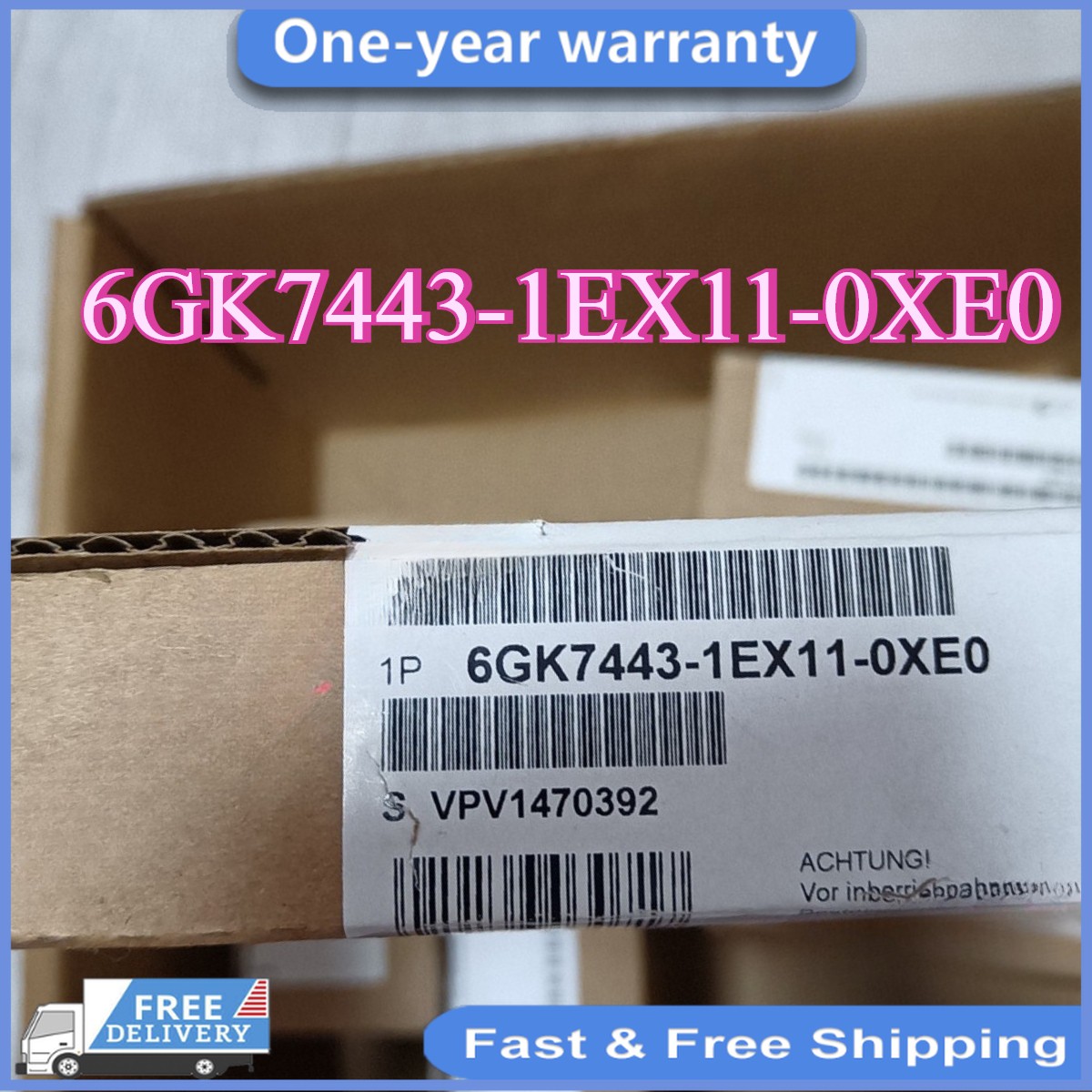 1PCS 6GK7443-1EX11-0XE0  Brand New Siemens 6GK7 443-1EX11-0XE0 Fast shipment