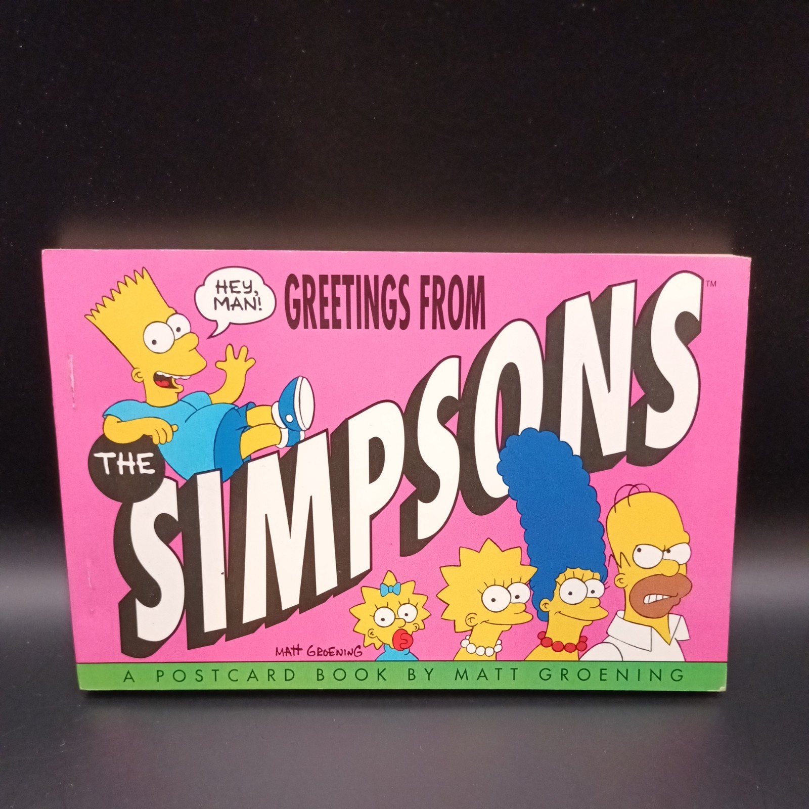 Greetings From The Simpsons  32 Postcards. 1st Print  Edition 1990