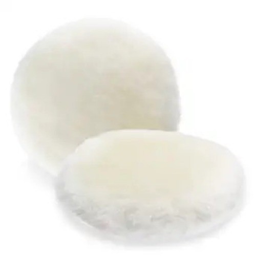 7 Inch Wool Buffing Pads, Soft Car Buffer Backing Pads Polishing  Size: 7 Inch