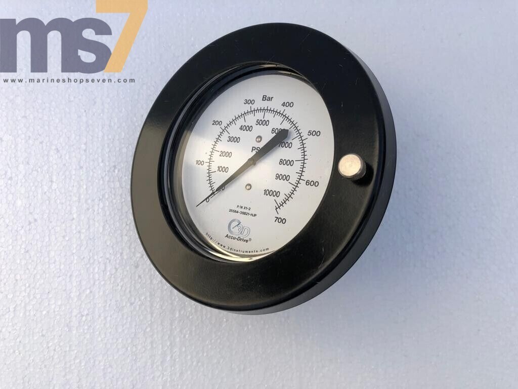 3D ACCU-DRIVE SWEENEY XA1 GAUGE FOR HYDRAULIC TORQUE WRENCH POWER PACK 700 BAR