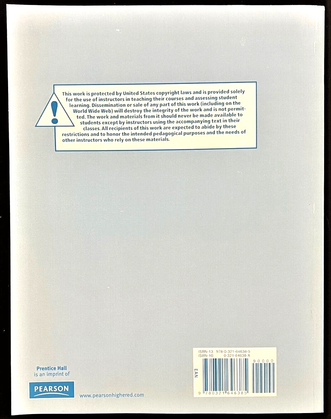 BLITZER - Thinking Mathematically - INSTRUCTOR'S SOLUTION MANUAL 5e (2011)