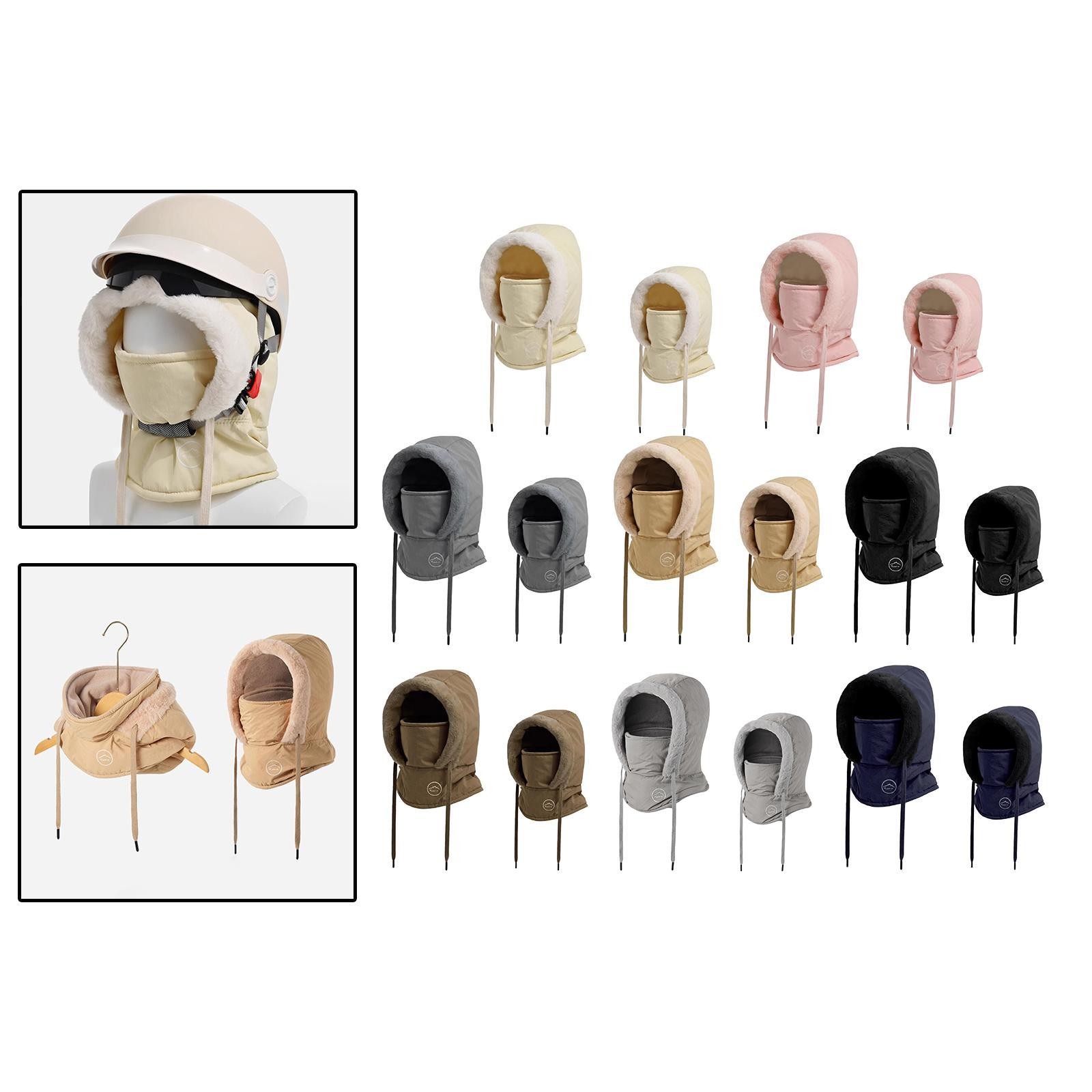 Hood Ski Mask Hat Cap Scarf Windproof Warm Thick Adjustable Balaclava for